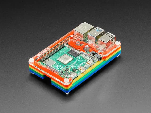 Rainbow Pibow Coupé 4 для Raspberry Pi 4