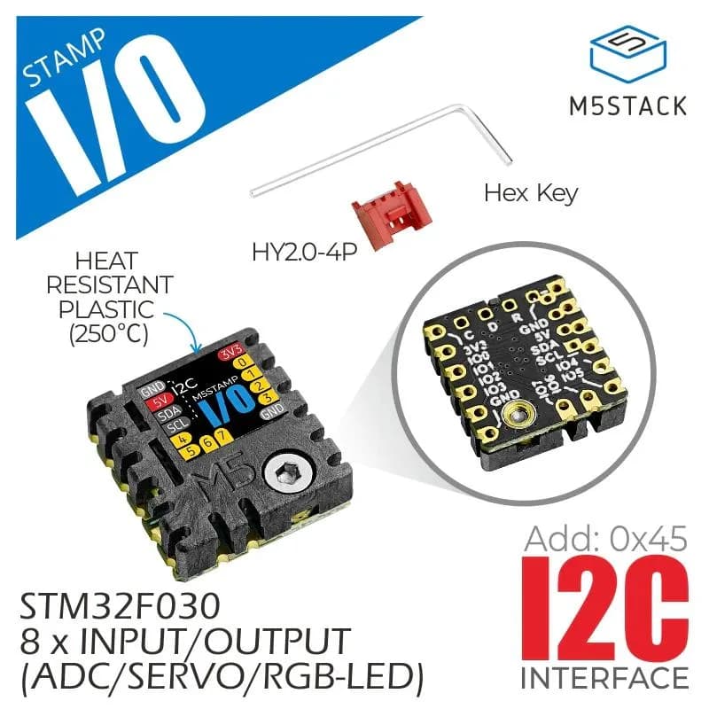 M5Stamp STM32F0 I/O