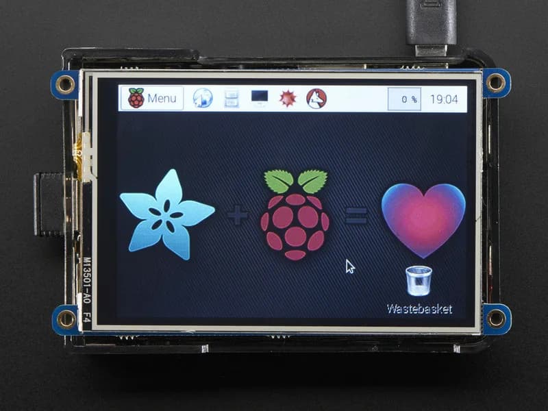 PiTFT Plus 480x320 3,5" TFT+сенсорный экран для Raspberry Pi - Pi 2 и модели A+ / B+