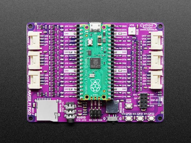 База Maker Pi Pico — Raspberry Pi Pico не входит в комплект