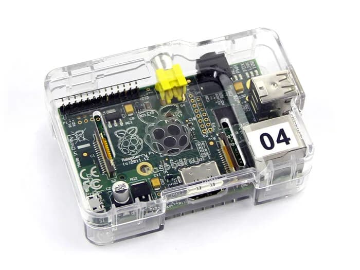 Raspberry Pi Прозрачный корпус PS