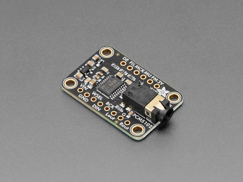 Adafruit PCM5102A I2S DAC