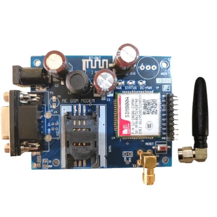 GSM-модем SIM 800A с антенной SMA