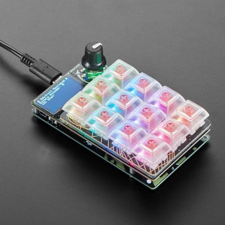 Adafruit MacroPad RP2040 - 3x4 + + OLED