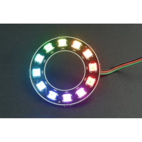 WS2812-12 Светодиодная кольцевая лампа RGB