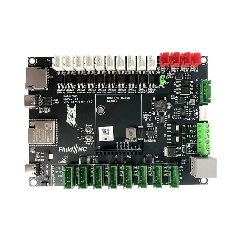 Doberman ESP32-S3 8-осевой контроллер ЧПУ