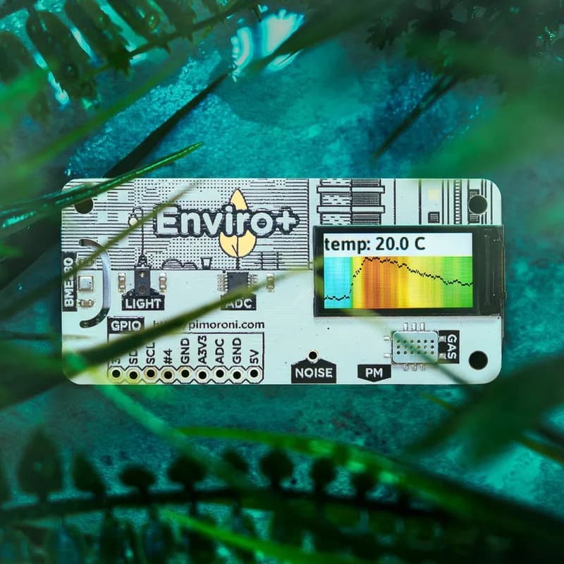 Enviro/Enviro+ с Luft Qualität для Raspberry Pi