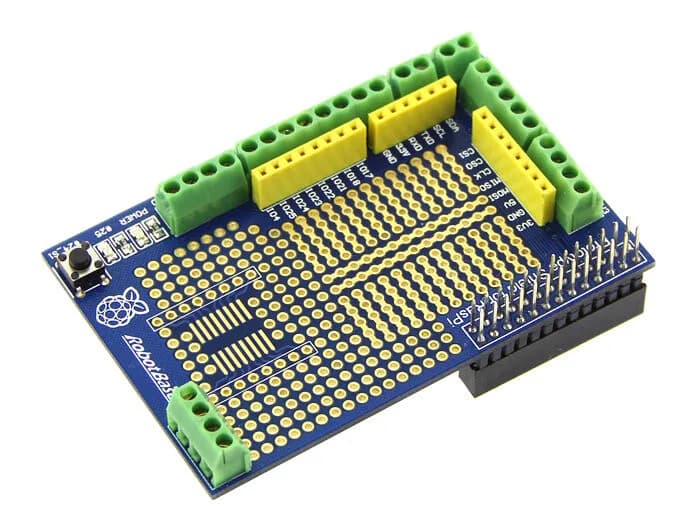 Прототип щита для Raspberry Pi