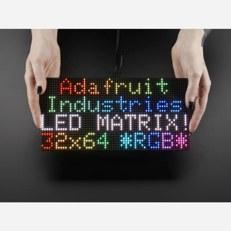 Светодиодная матрица RGB 64x32, шаг 4 мм