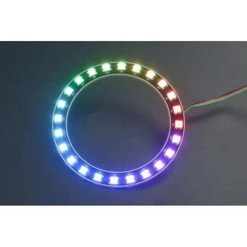 WS2812-24 Светодиодная кольцевая лампа RGB