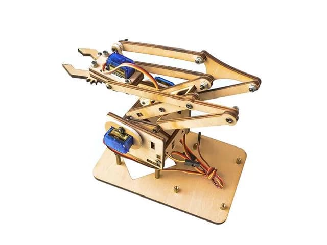 HKD ROBOT GRIPPER ARM + 4 SERVOS
