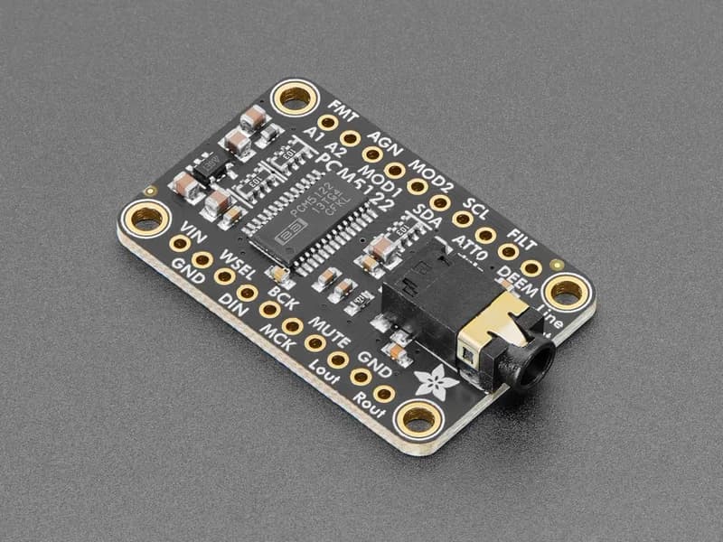 Adafruit PCM5122 I2S DAC HW I2C/SPI