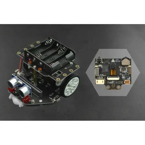 micro:Maqueen Plus с линзами HUSKYLENS