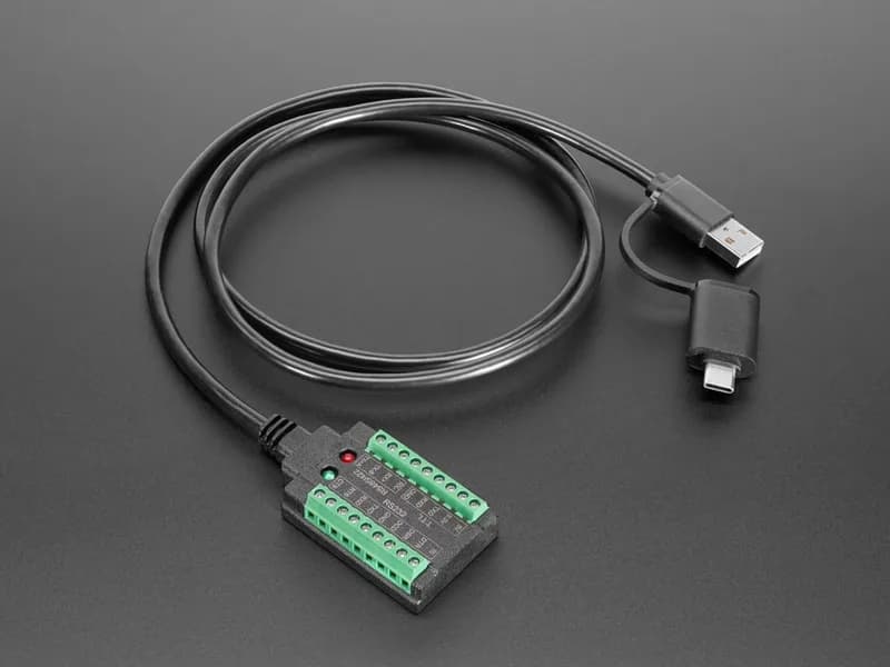 Многопротокольный последовательный кабель USB-RS-232/TTL UART/RS-485