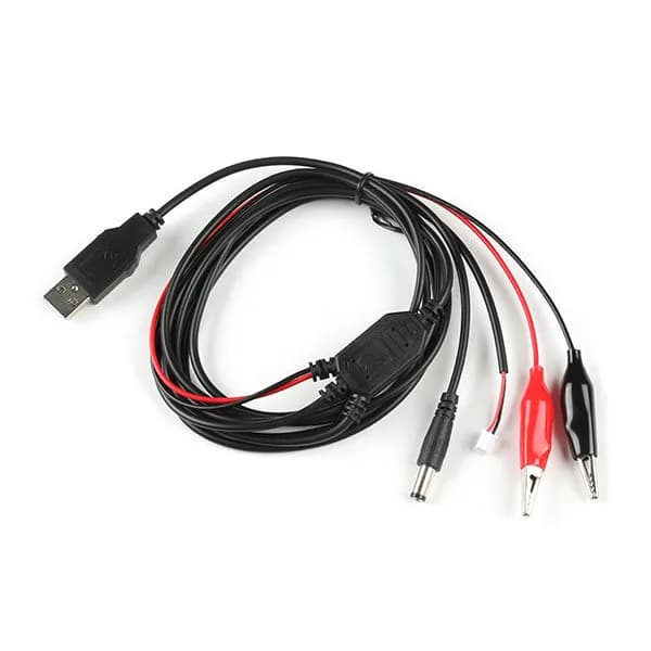 Кабель питания SparkFun Hydra — 6 футов (черный)
