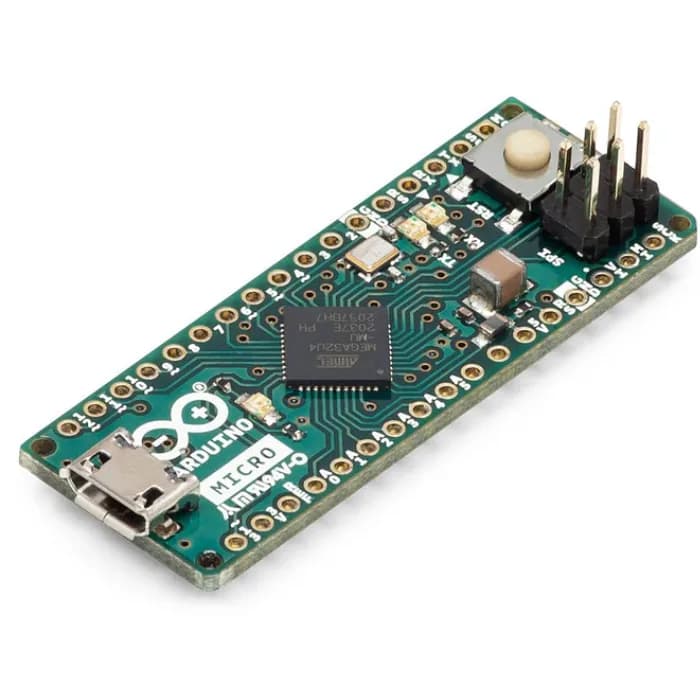 Оригинальный Arduino Micro без разъемов - A000093