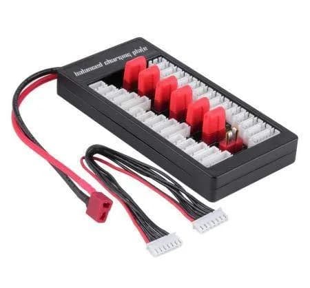 Плата параллельной зарядки на 6 упаковок 2~6S (разъем XT60)