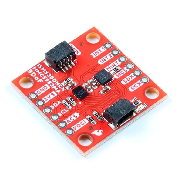 Прорыв IMU SparkFun 9DoF — ISM330DHCX, MMC5983MA (Qwiic)