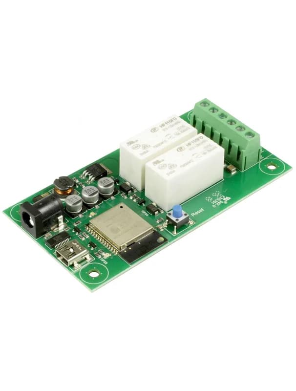 ESP32LR20 WIFI 2 x 16A relays