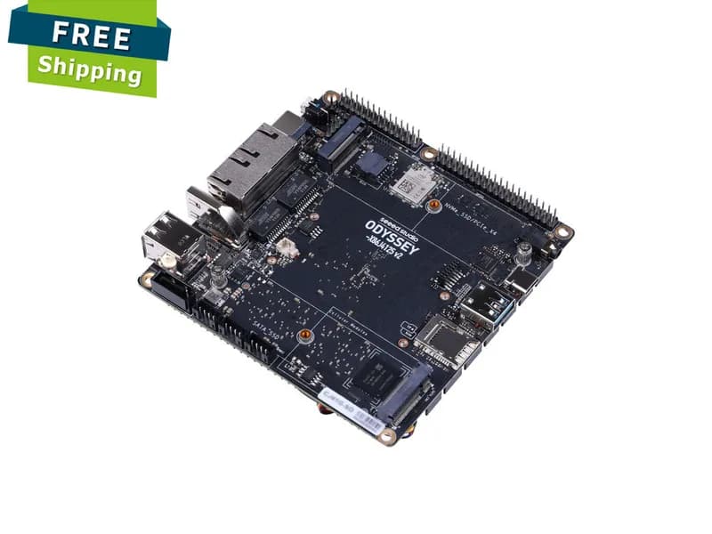 ODYSSEY — X86J4125864 v2 (TELEC) — 64 ГБ eMMC, Linux и ядро RP2040