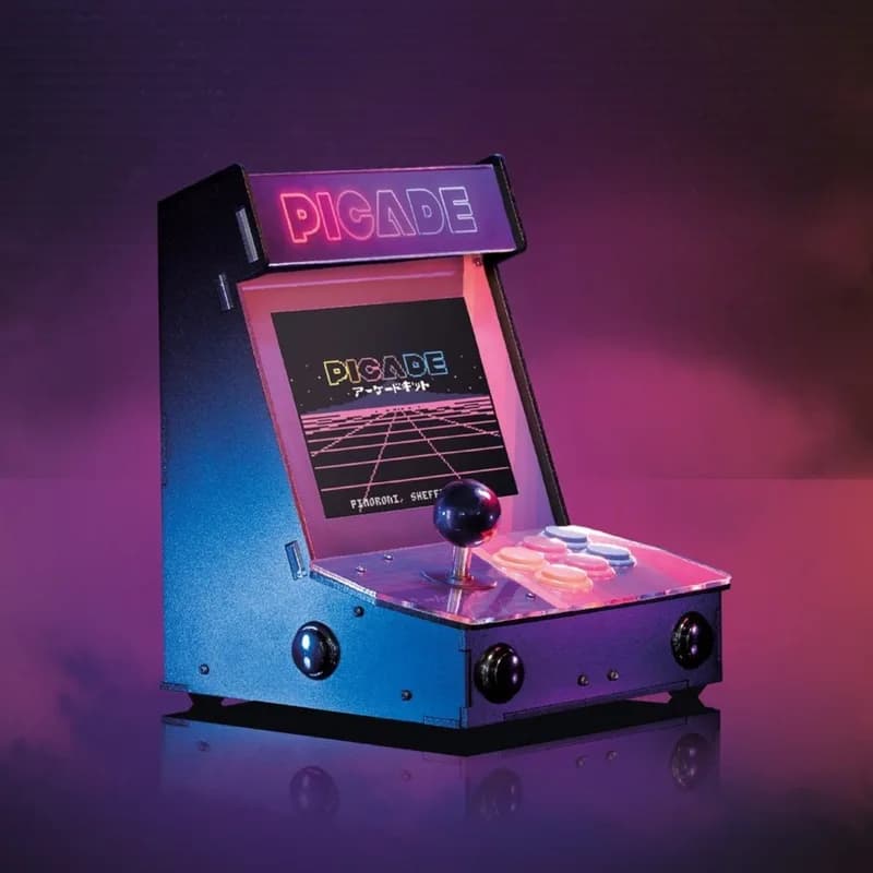 Picade – 10-дюймовый дисплей – Игровая столешница в стиле ретро