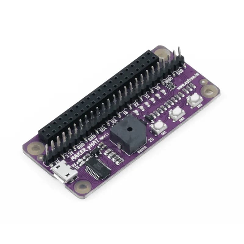 Maker pHAT для Raspberry Pi – безголовая настройка, отладка GPIO и встроенный ввод-вывод
