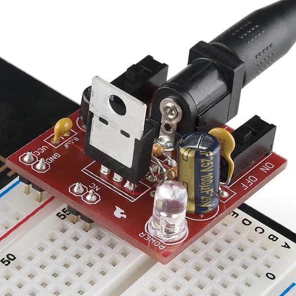 Блок питания макетной платы SparkFun 5В/3,3В