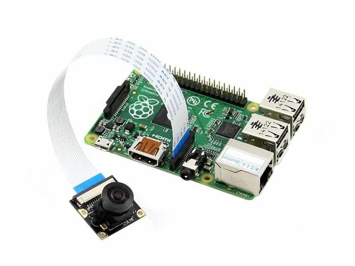 Модуль широкоугольной камеры Raspberry Pi — объектив «рыбий глаз», угол обзора 160, регулируемая камера, 4 отверстия для винтов, подходит для наблюдения за большими ландшафтами