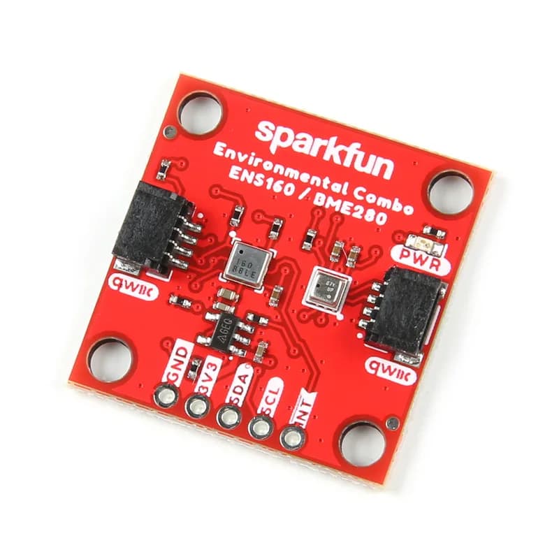 Комбинированный экологический комплект SparkFun — ENS160/BME280 (Qwiic)