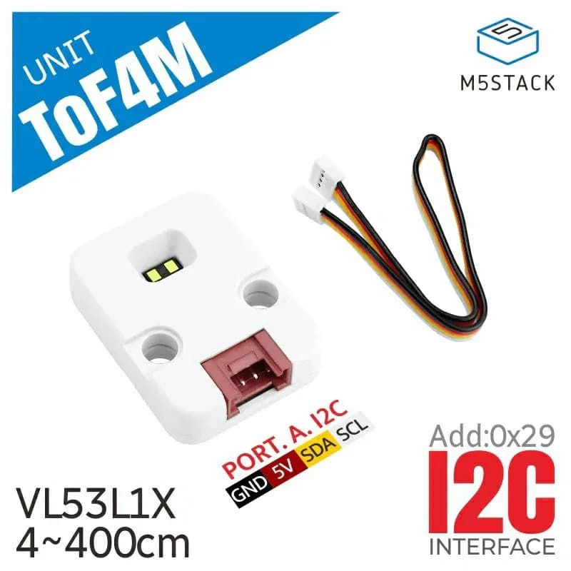 M5Stack ToF (VL53L1X)