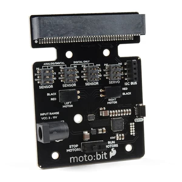 SparkFun moto:bit - несущая плата micro:bit (Qwiic)