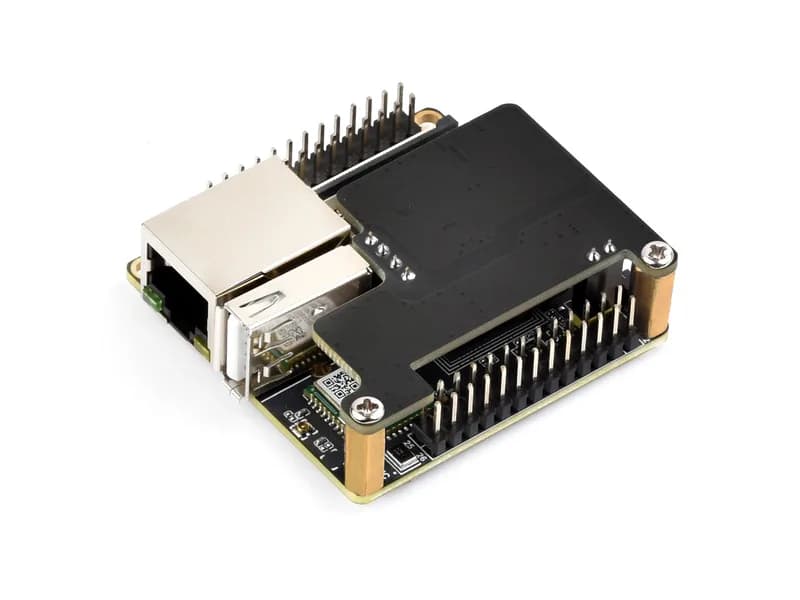 Плата разработки Nova Micro — Rockchip RK3308B, 8 ГБ eMMC, аудиокодек, беспроводная связь/PoE (опционально)
