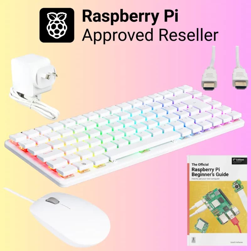 Комплект настольного компьютера Raspberry Pi® 500+ (клавиатура в американском стиле)