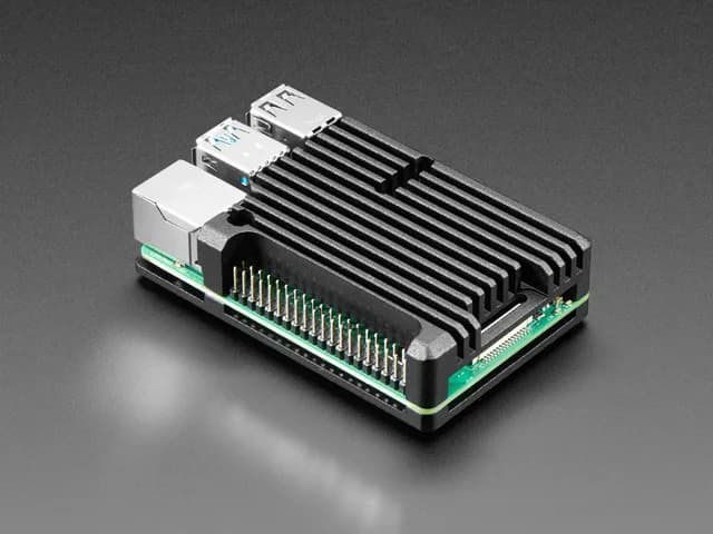 Алюминиевый металлический радиатор Raspberry Pi 4 Case