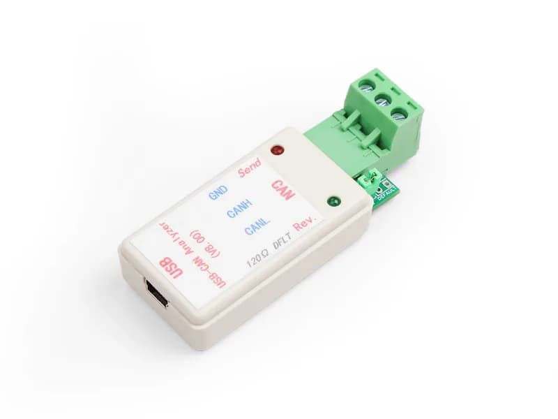 Адаптер USB-CAN-анализатора с USB-кабелем