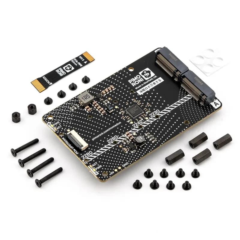 Базовый дуэт Raspberry Pi 5 NVMe