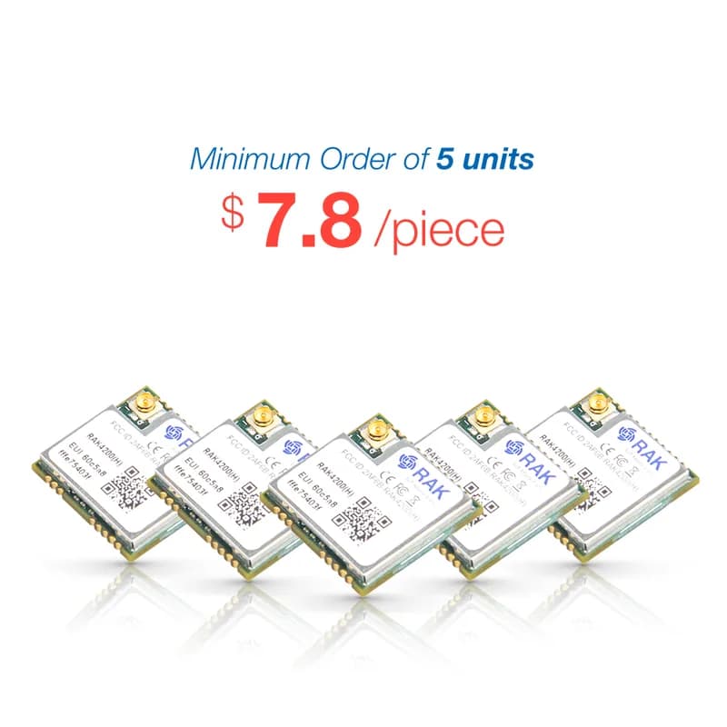 RAK4200 STM32L071 SX1276 Модуль для LoRaWAN