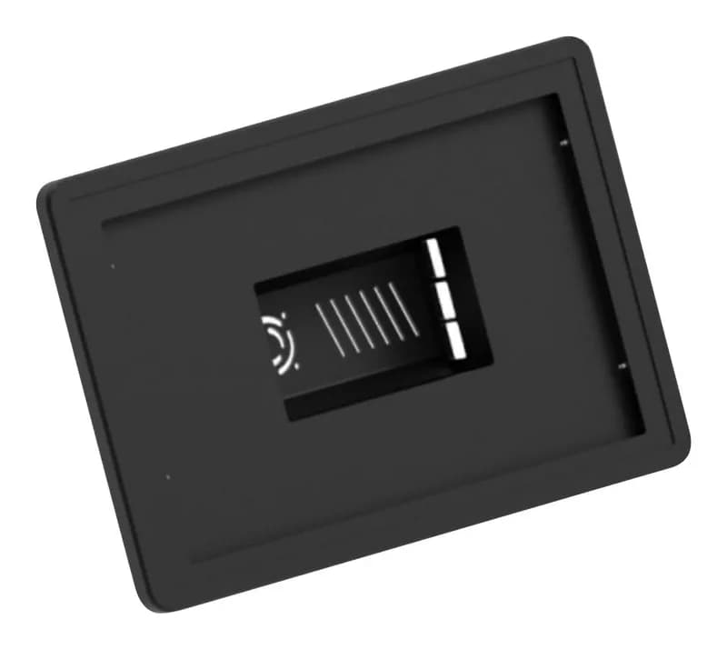 Чехол из АБС-пластика для сенсорного экрана 7 дюймов и Raspberry 5, черный