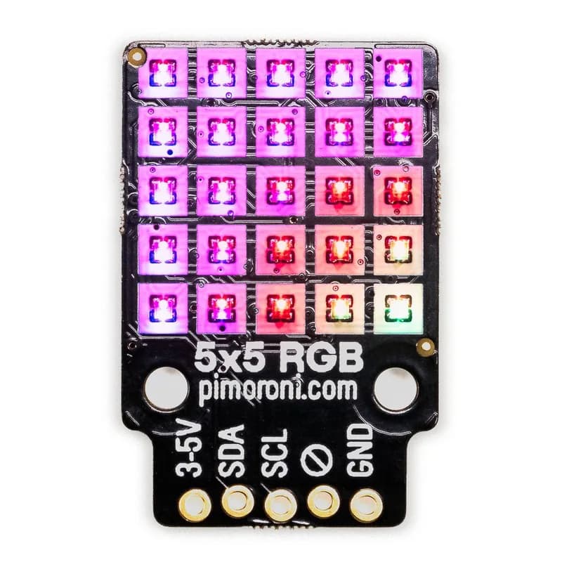 Pimoroni 5x5 RGB матричный прорыв