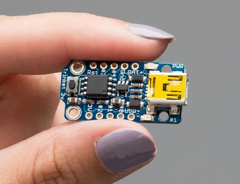 Adafruit Trinket — Мини-микроконтроллер — Логика 3 В —