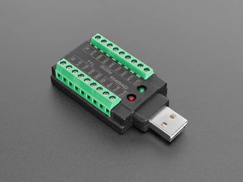 Многопротокольный последовательный адаптер USB-USB: RS-232/TTL UART/RS-485