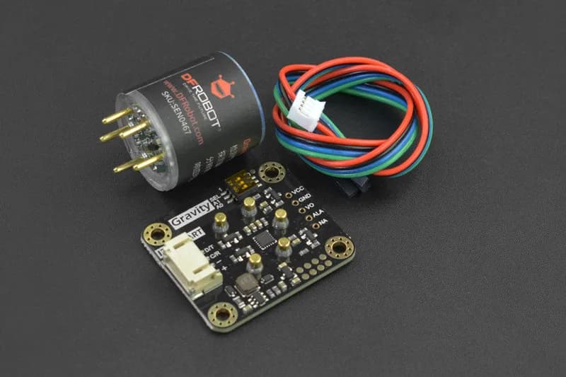 Гравитация: Датчик H2S (калиброванный) - I2C и UART
