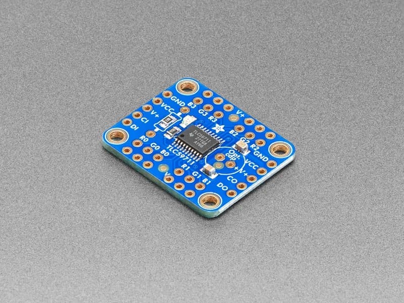 Adafruit 12-канальный 16-битный светодиодный драйвер PWM — интерфейс SPI — TLC59711