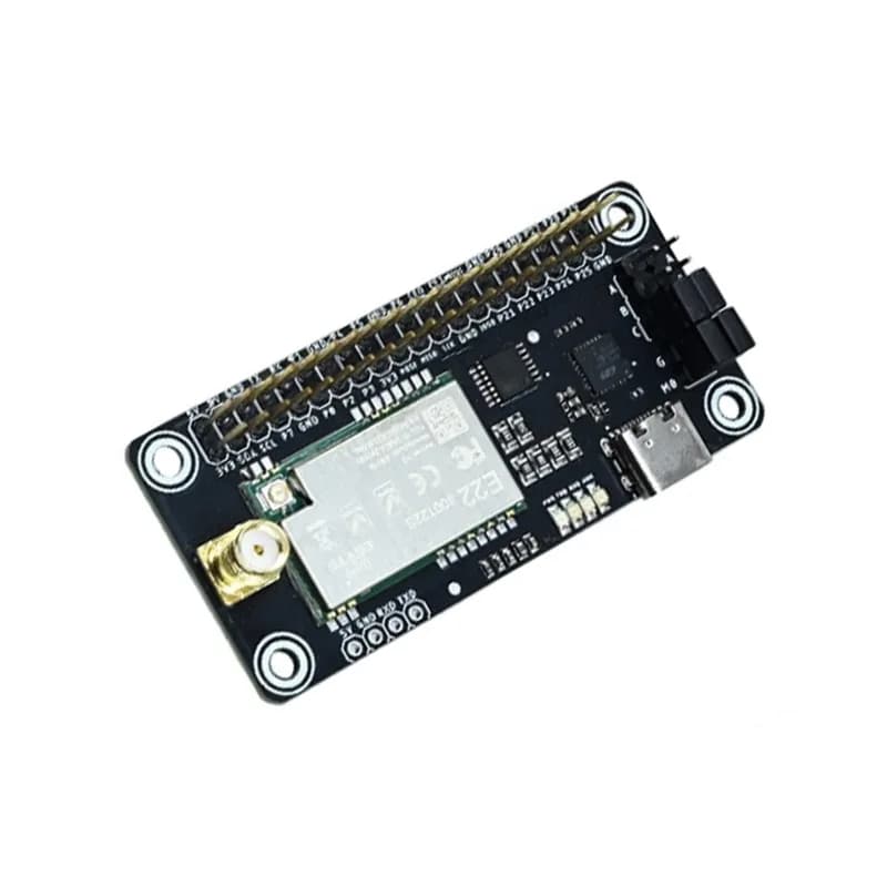 SmartElex SX1268 433 МГц E22-400T22S LoRa HAT для Arduino, Raspberry Pi