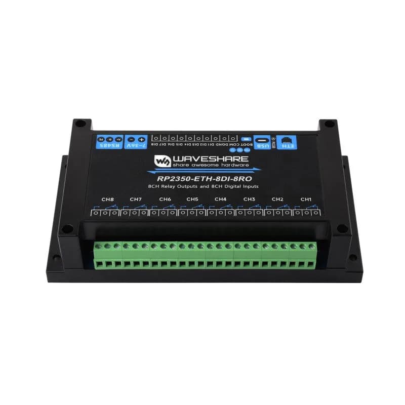 8ch RP2350 Ethernet RS-485