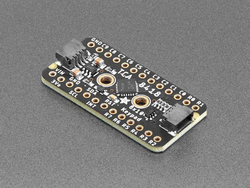 Adafruit TCA8418 Матрица клавиатуры и расширитель GPIO - STEMMA QT / Qwiic