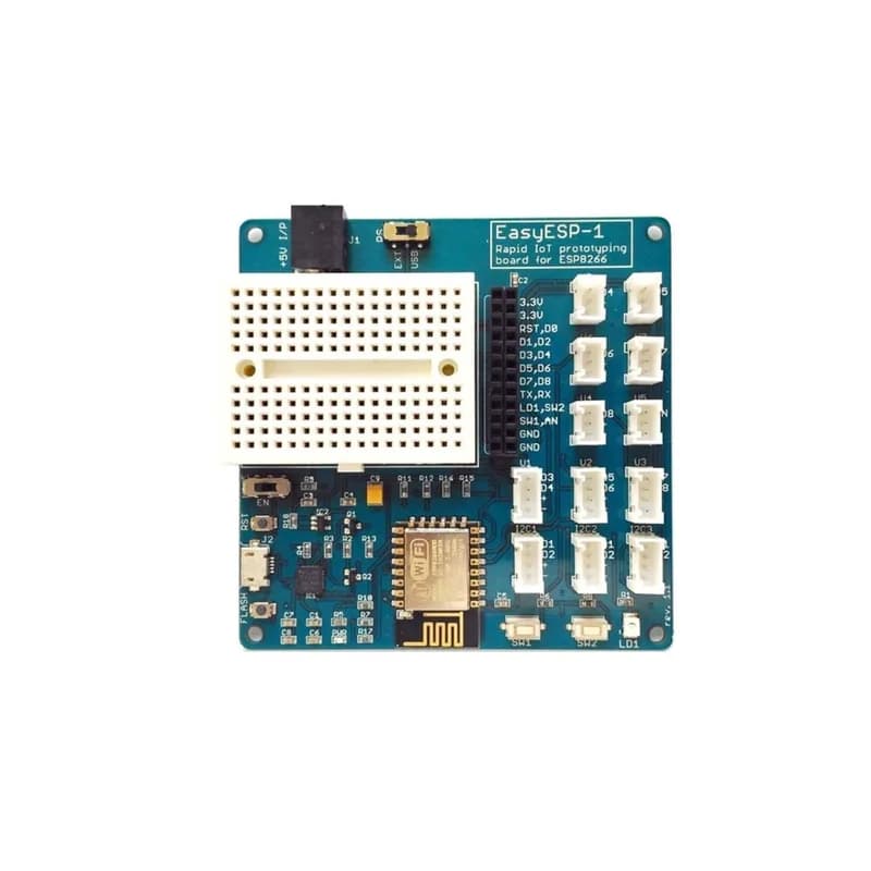EasyESP-1: Плата экспериментатора ESP8266 для начинающих.