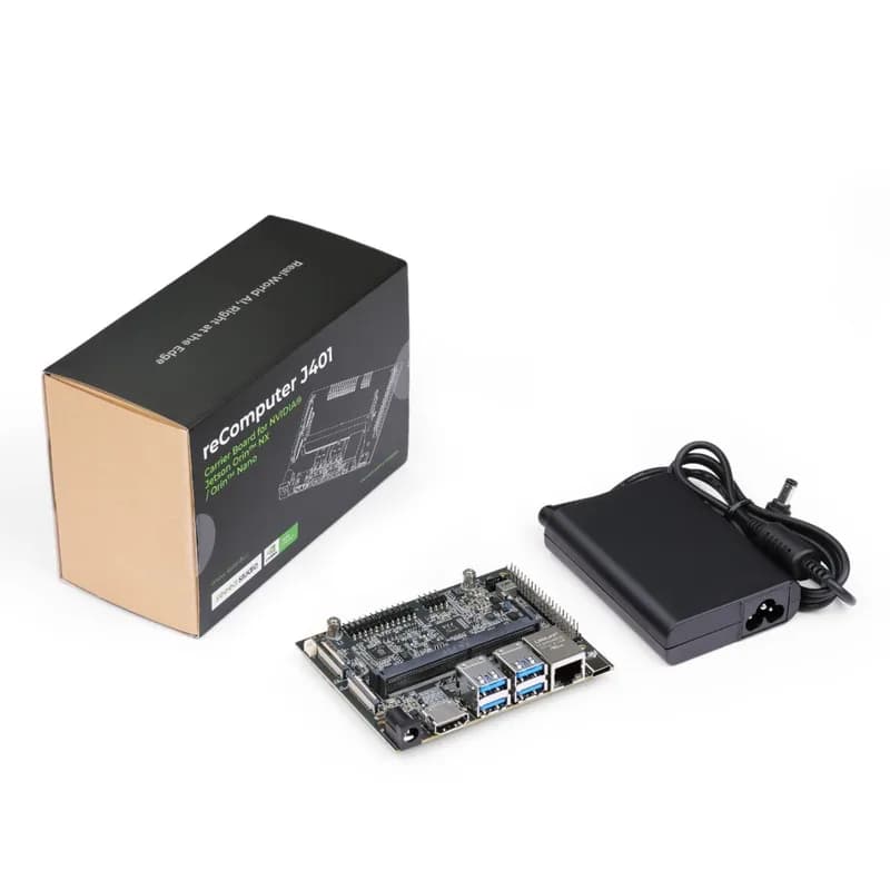 reComputer J401 — несущая плата с открытым исходным кодом для NVIDIA Jetson Orin Nano/Orin NX — Seeed Studio