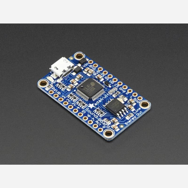 Мини-звуковая плата Adafruit Audio FX — триггер WAV/OGG — 16 МБ