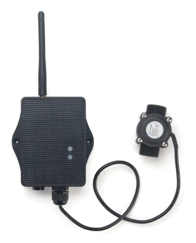 Dragino SW3L-LS-EU868-020 Наружный датчик расхода LoRaWAN на солнечной энергии